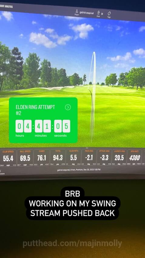 majinmolly's post preview (golf)